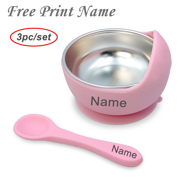 Baby Products Useful - 3Pcs 세트 숟가락으로 아기 먹이 그릇