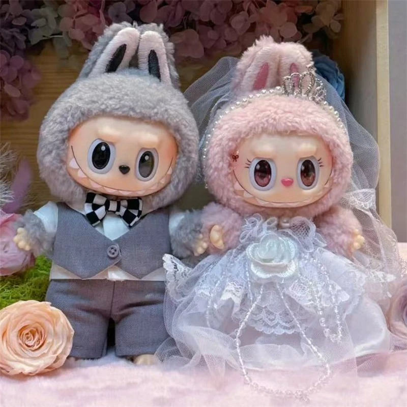 Baby Products Manufacturers - 15 17cm 라부부 인형 웨딩 연인