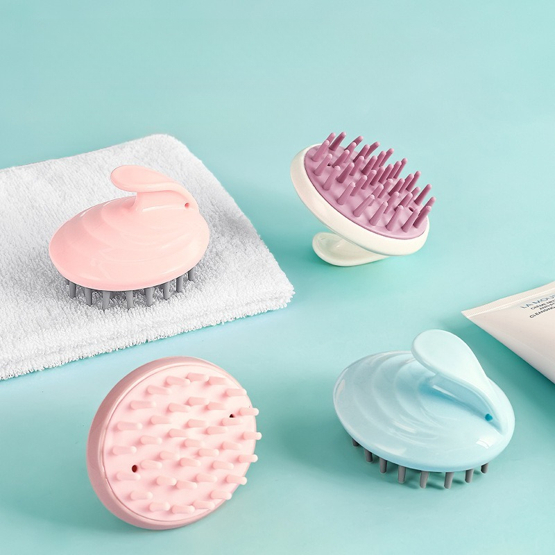 Baby Products Hair - 실리콘 헤어 마사지 빗, 두피 세척