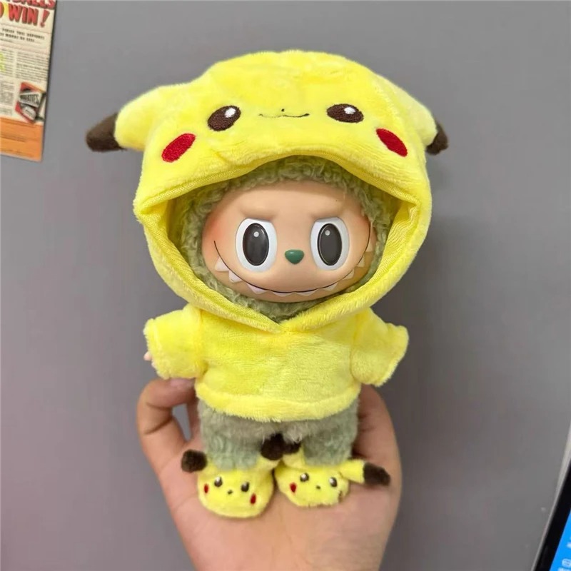 15 17cm 라부부 인형용 만화 귀여운 피카츄 플러시 - Baby Products Manufacturers 리뷰 및 가격