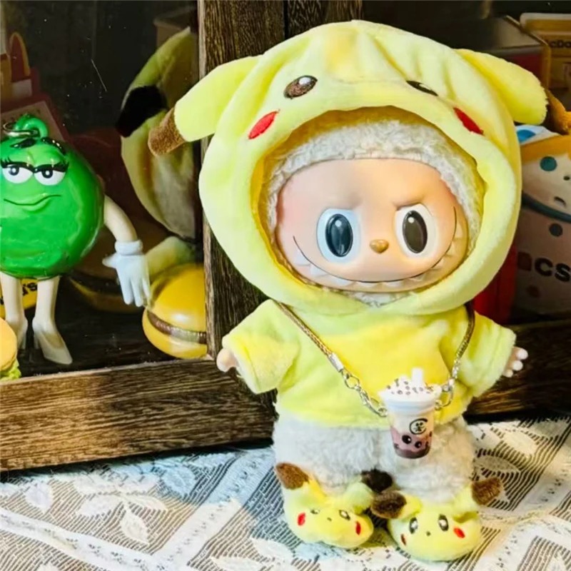 15 17cm 라부부 인형용 만화 귀여운 피카츄 플러시 - Baby Products Manufacturers 리뷰 및 가격