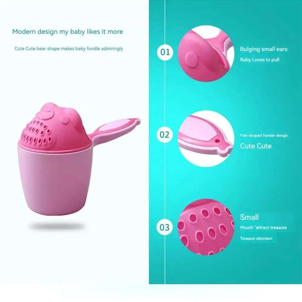 귀여운 만화 캐릭터 아기 목욕 모자 유아 샴푸컵 어린이 - Baby Products For Bathing 리뷰 및 가격