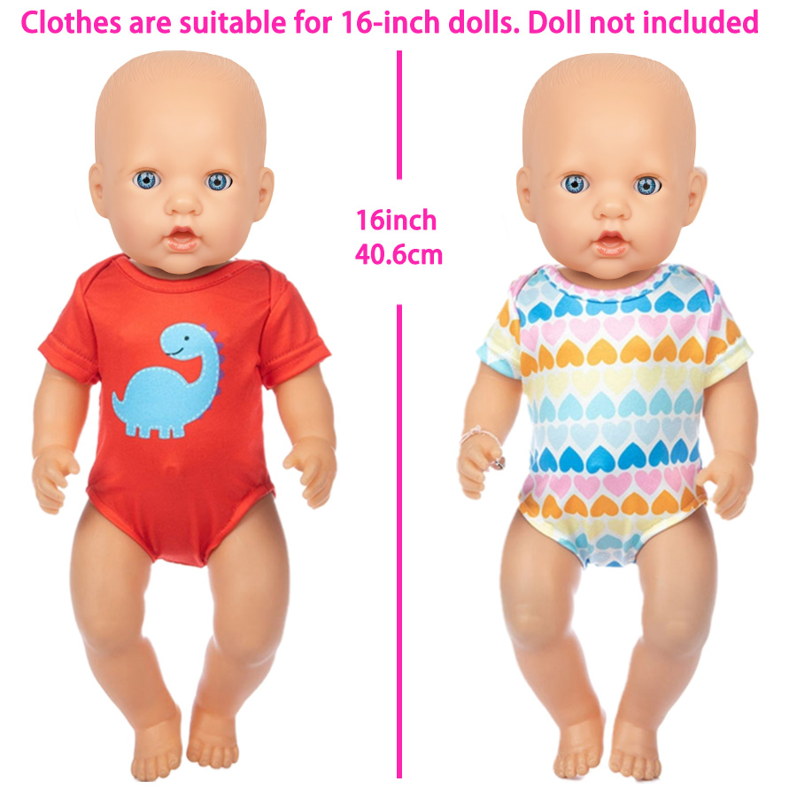 만화 공룡 수영복 16-18 인치 미국 인형 40-45 - Baby Products Manufacturers 리뷰 및 가격
