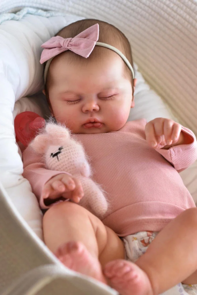 19인치 피클 소프트 코튼 바디 실물 같은 수면 리본  - Baby Products Hair 리뷰 및 가격
