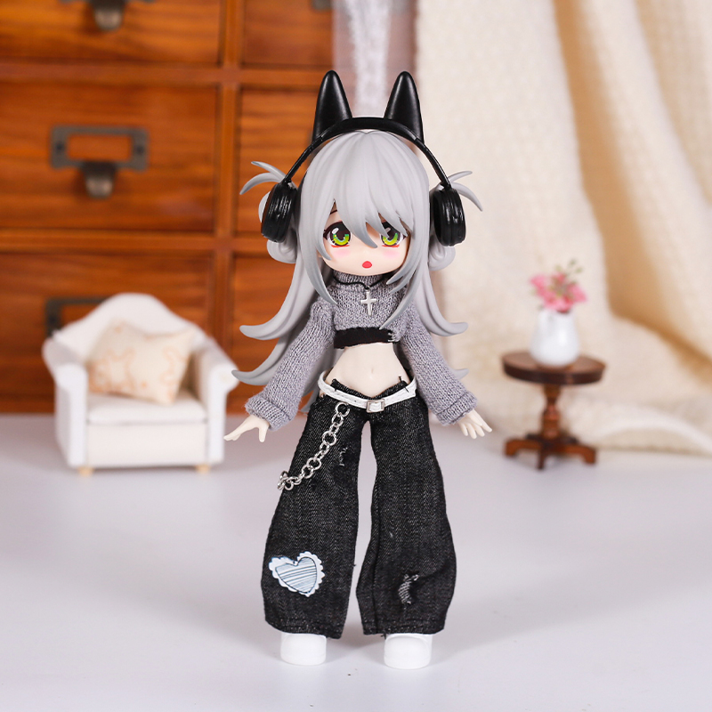 Bjd 인형 옷 거리 패션 기질 청바지 조끼 스웨터 세 - Baby Products Manufacturers 리뷰 및 가격