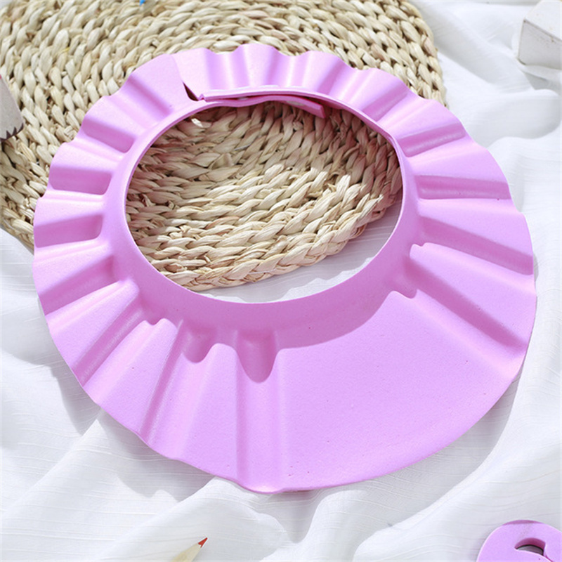 3 색 어린이 조정 가능한 안전 샴푸 샤워 캡 목욕 보 - Baby Products For Bathing 리뷰 및 가격