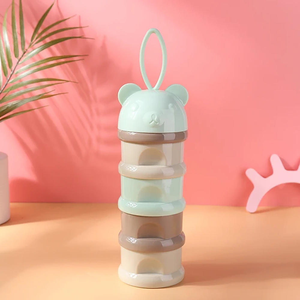 4 그리드 휴대용 우유 분말 상자 컨테이너 유아 아기  - Baby Products Distributor 리뷰 및 가격