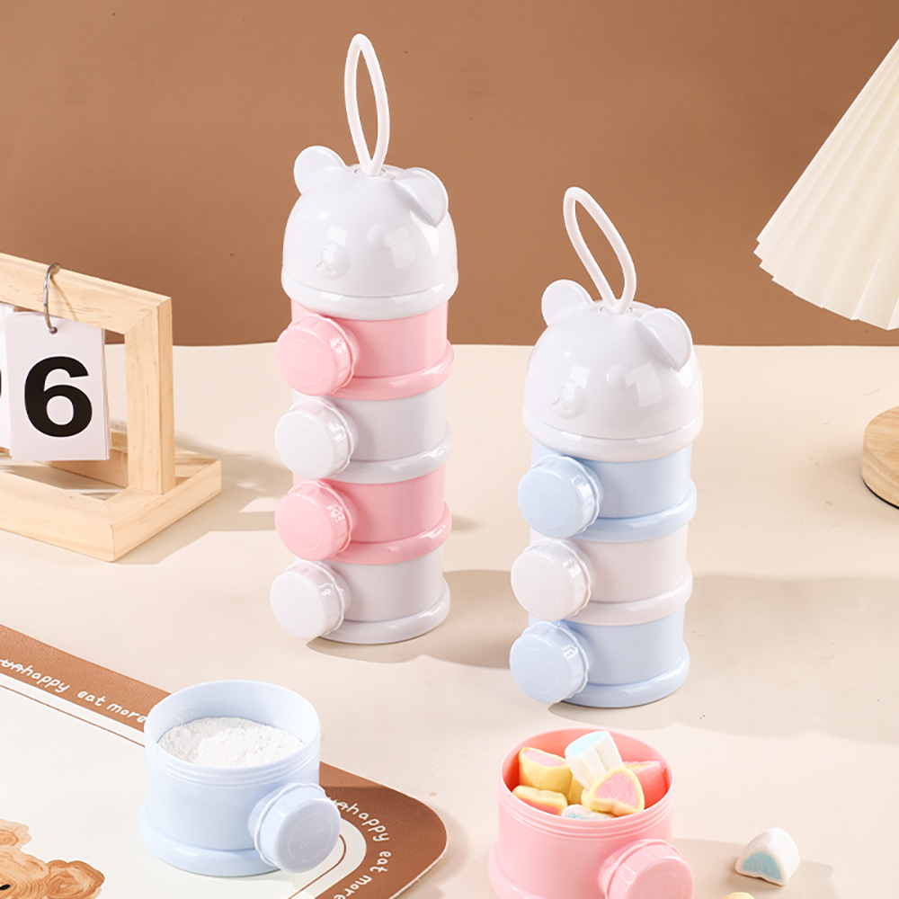 4 그리드 휴대용 우유 분말 상자 컨테이너 유아 아기  - Baby Products Distributor 리뷰 및 가격