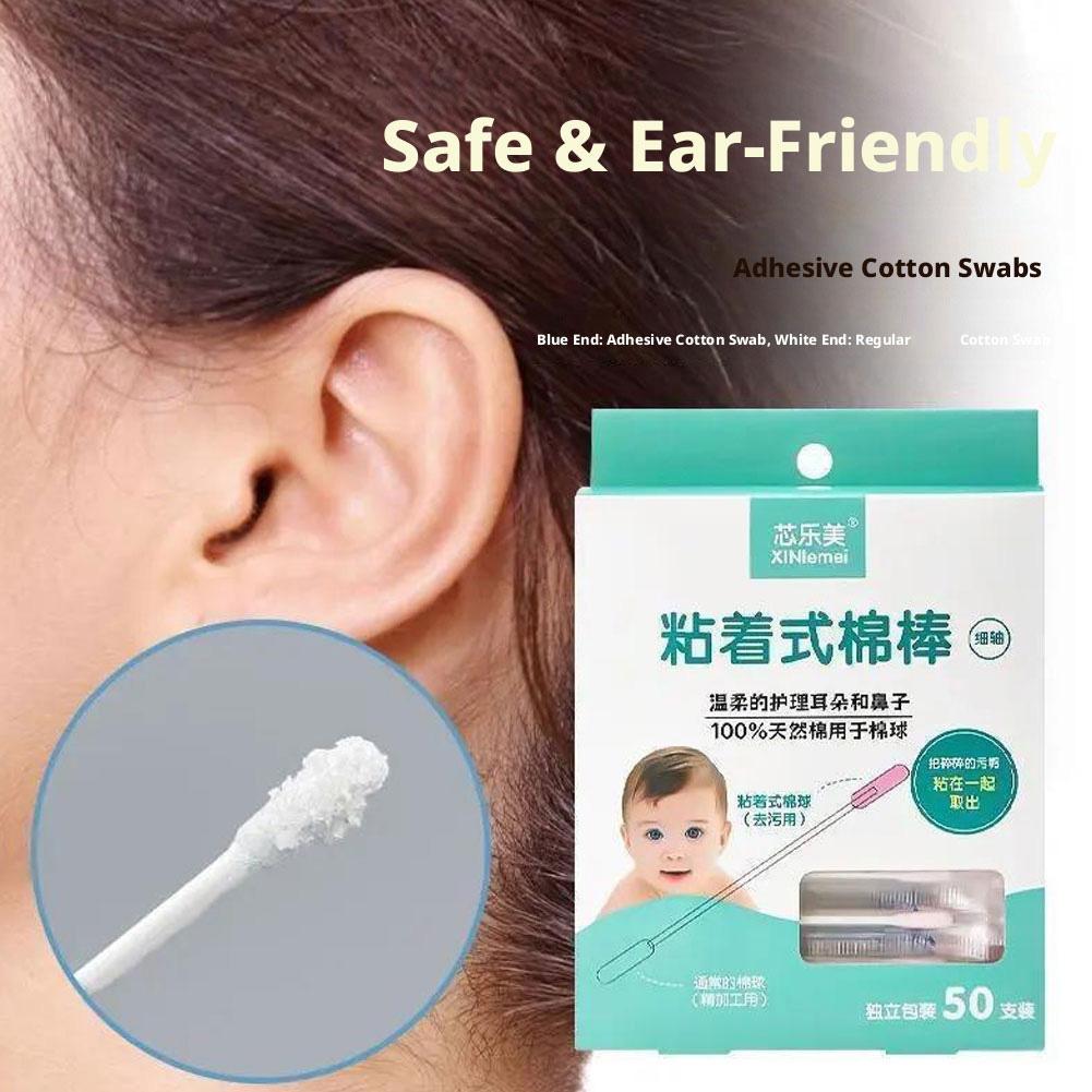50개입, 아기용 부드러운 면봉, 4mm 얇은 팁, 양 - Baby Nose Cleaner 리뷰 및 가격