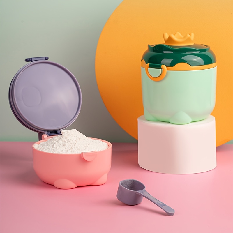 크라운 테마 대용량 분유 디스펜서, 휴대용 이중층 두꺼 - Baby Products Distributor 리뷰 및 가격