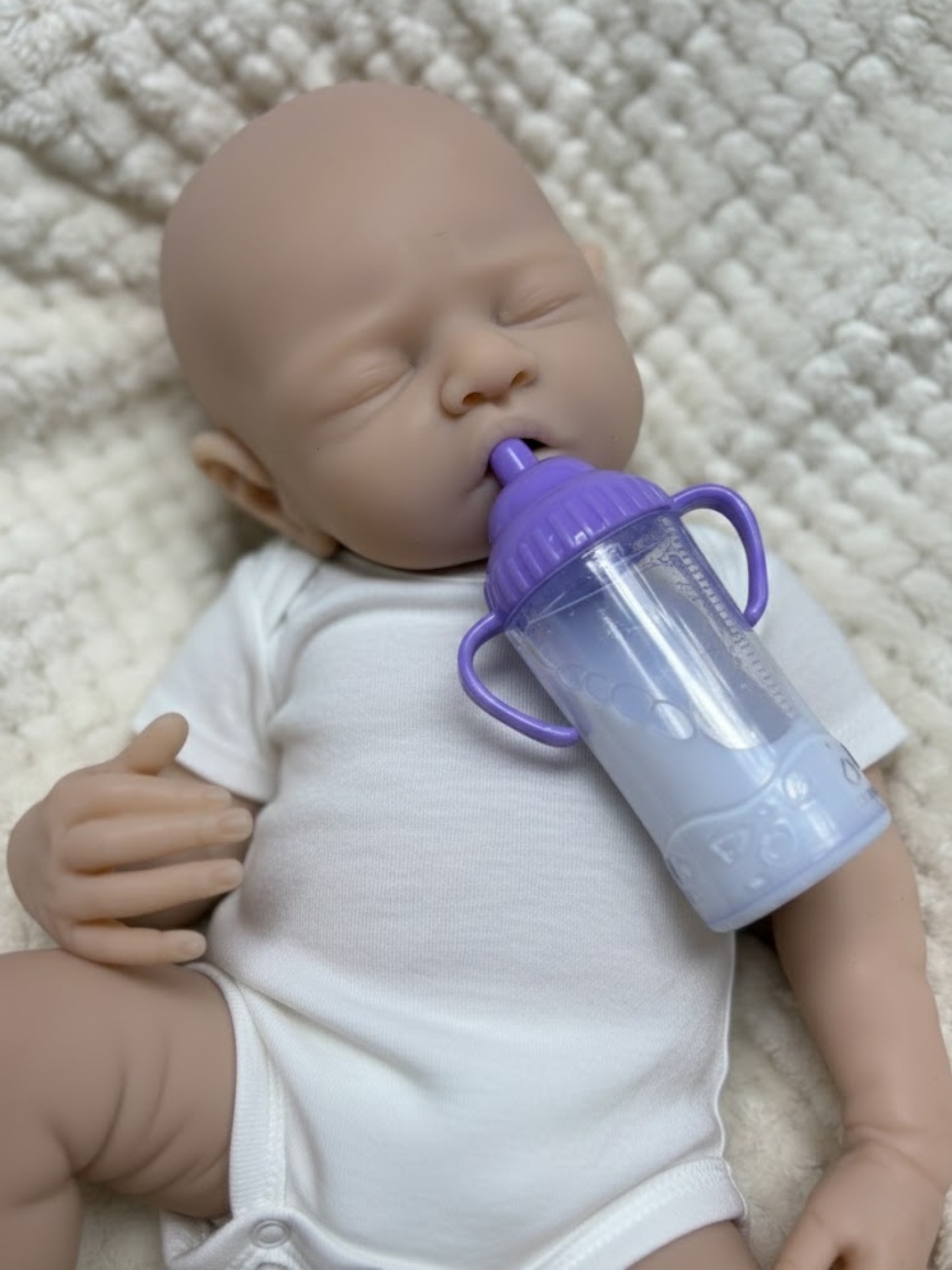 16인치 오픈 마우스 풀 실리콘 리본 인형 수제 페인팅 - Baby Products Trending 리뷰 및 가격