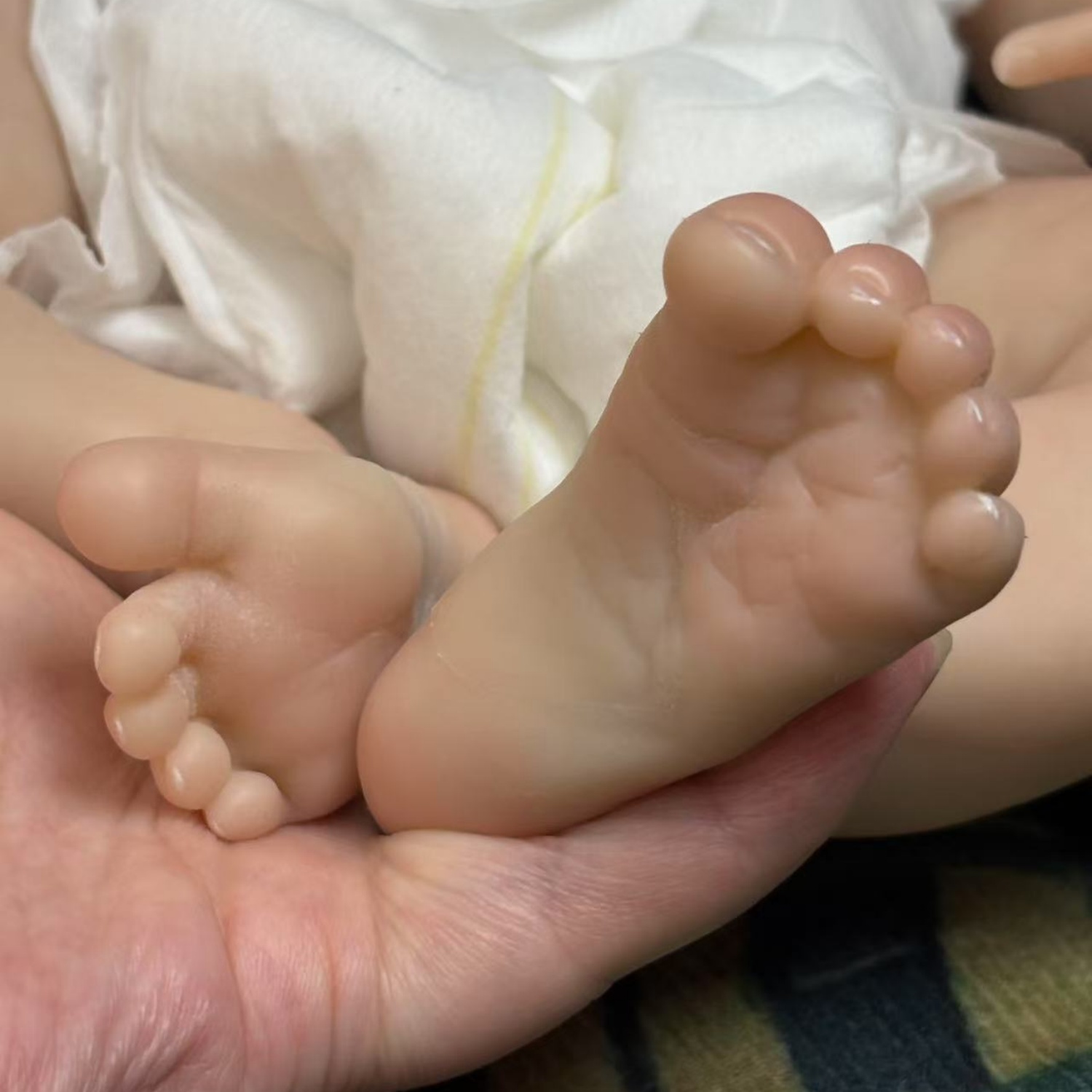 16인치 오픈 마우스 풀 실리콘 리본 인형 수제 페인팅 - Baby Products Trending 리뷰 및 가격