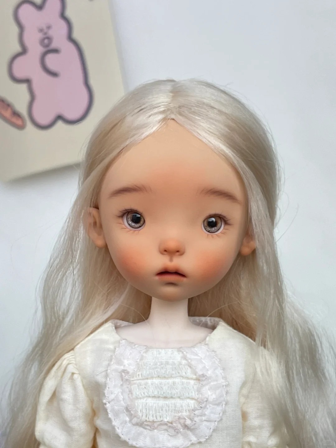 새로운 BJD 인형 1/6 란두도우 귀여운 아름다운 소 - Baby Products Trending 리뷰 및 가격