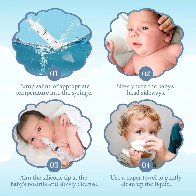 10ML 아기 코흡입기, 부드러운 실리콘 헤드, 유아용 - Baby Nose Cleaner 리뷰 및 가격