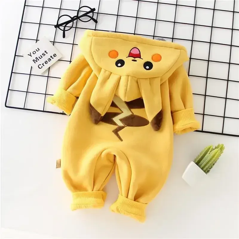 만화 포켓 몬스터 아기 잠옷 신생아 귀여운 겨울 긴팔  - Baby Products Useful 리뷰 및 가격