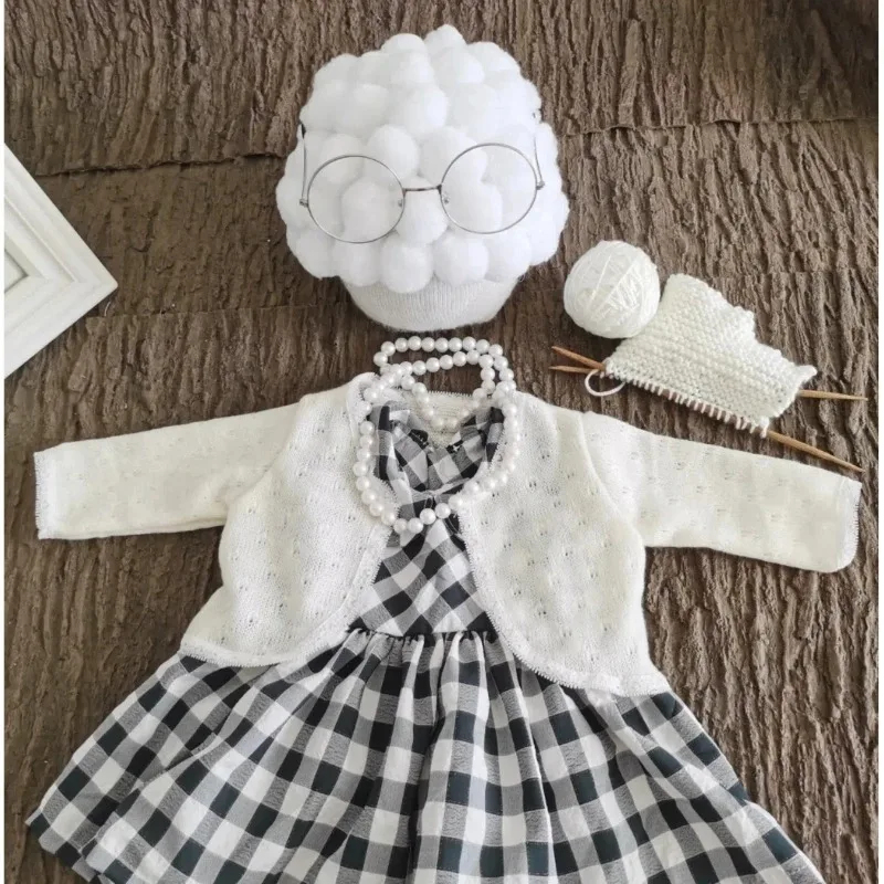 신생아 사진 소품 아기 소녀 할머니 복장 아기 소년 할 - Baby Products Useful 리뷰 및 가격