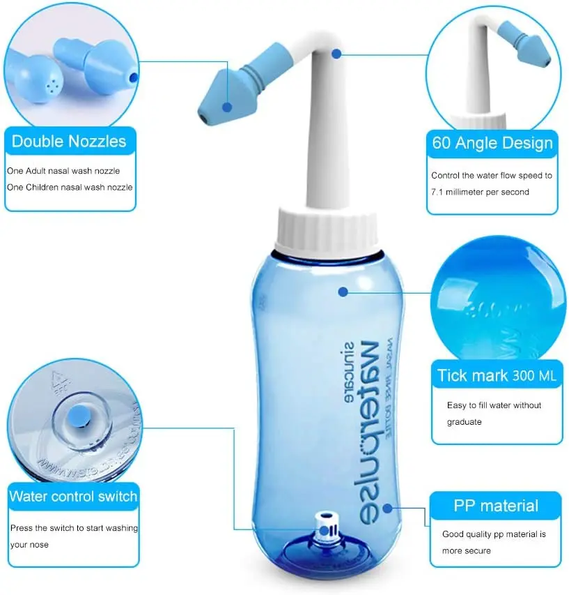 300ml 500ml 비강세척기 세척병 워터펄스 코세척 - Baby Nose Cleaner 리뷰 및 가격