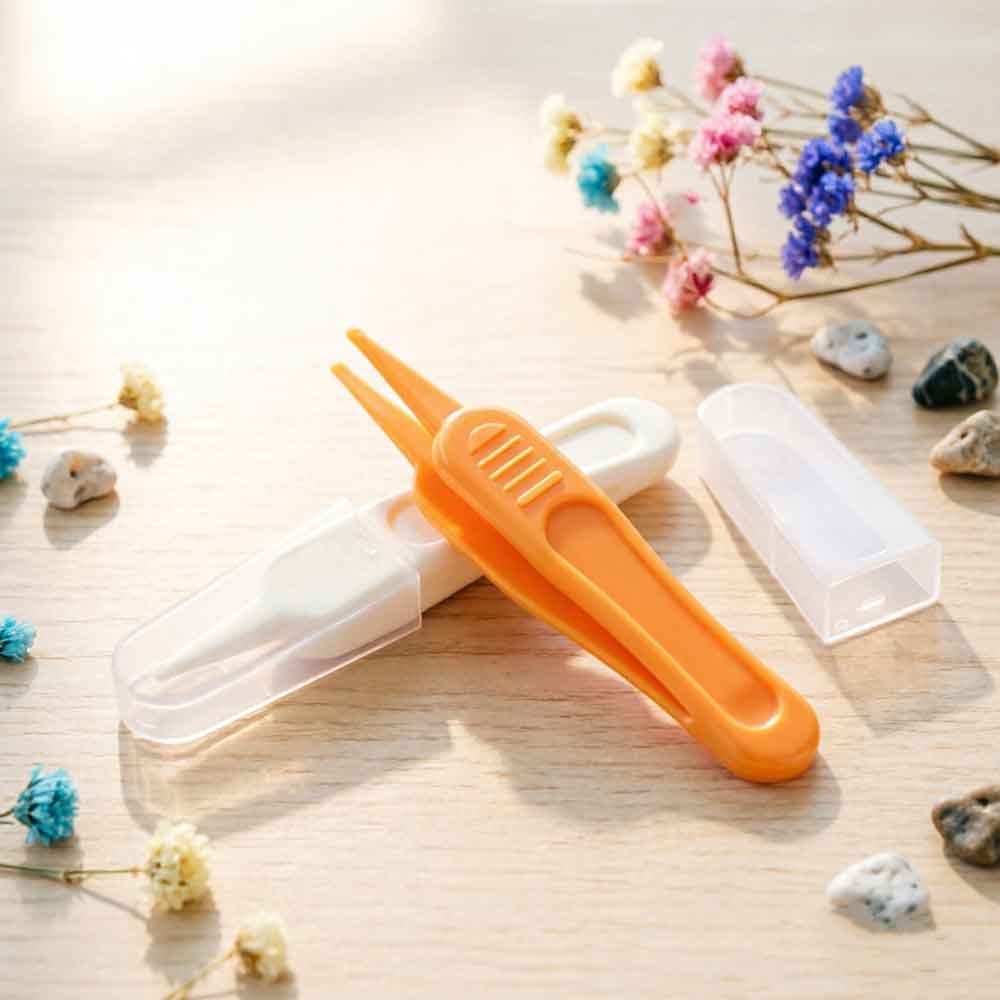 안전 핀셋 청소용 핀셋 아기 플라스틱 핀셋 비강 관리  - Baby Nose Cleaner 리뷰 및 가격