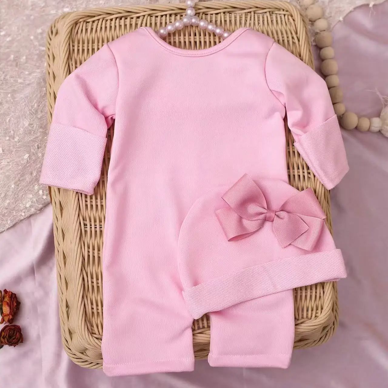 Ylsteed 2개입 신생아 사진 촬영용 긴 소매 롬퍼 - Baby Products Useful 리뷰 및 가격