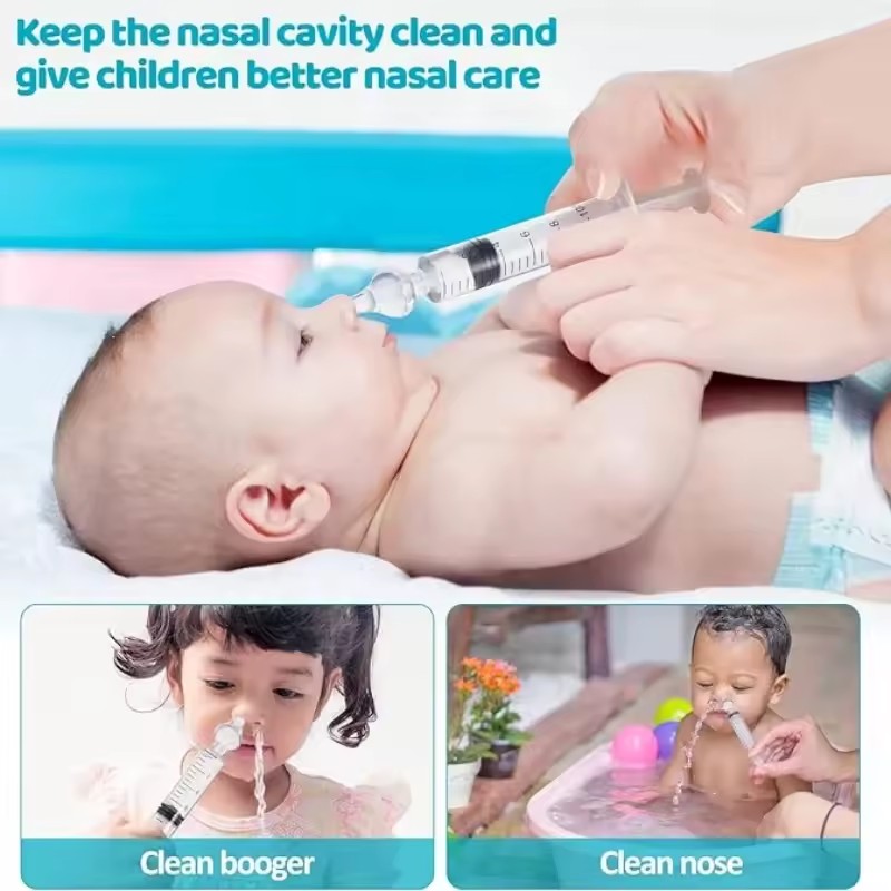 2/6/7개입 10ml 유아용 코 세척기 안전 흡입식  - Baby Nose Cleaner 리뷰 및 가격