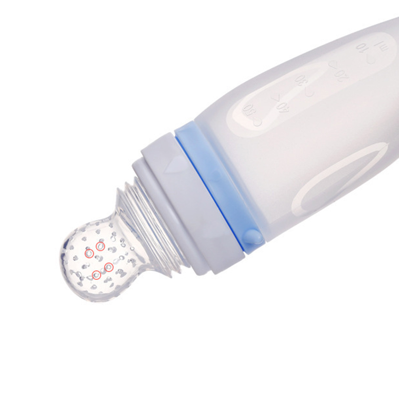 아기 먹이기용 실리콘 병과 스푼, 50ml 음식 분배  - Baby Products Distributor 리뷰 및 가격